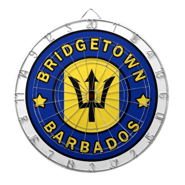 Bridgetown Barbados Dartscheibe (vorne)