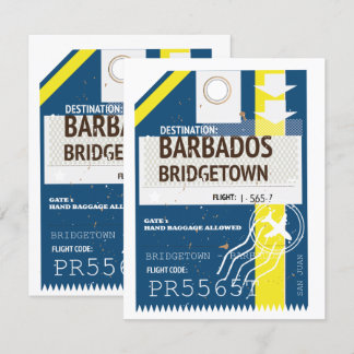 Bridgetown Barbados Fahrkarte
