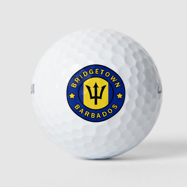 Bridgetown Barbados Golfball (Vorderseite)