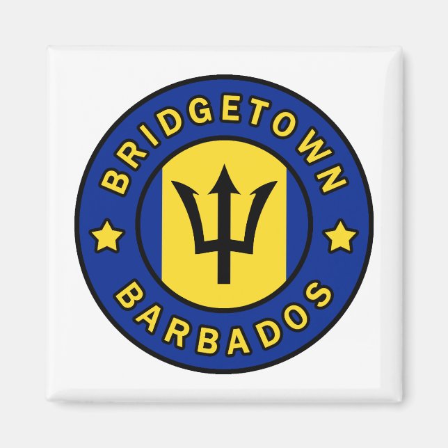Bridgetown Barbados Magnet (Vorne)