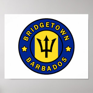 Bridgetown Barbados Poster