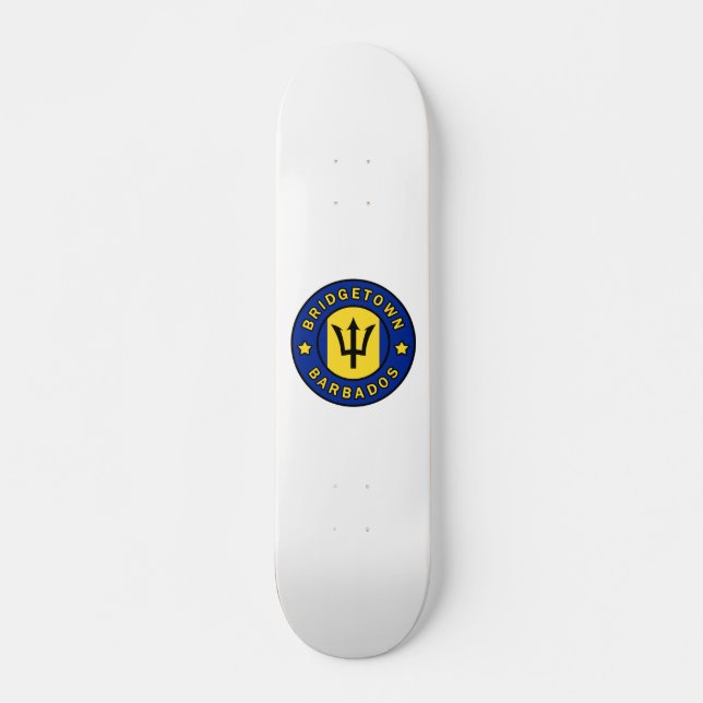 Bridgetown Barbados Skateboard (Vorne)