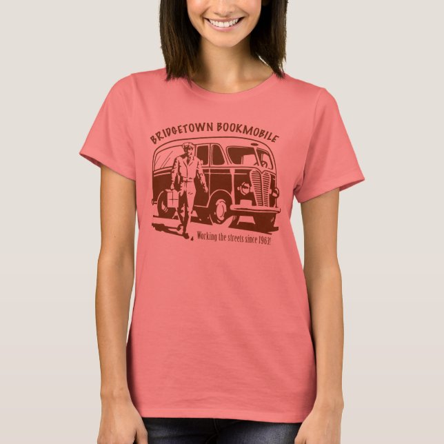 Bridgetown Bookmobile T-Shirt (Vorderseite)