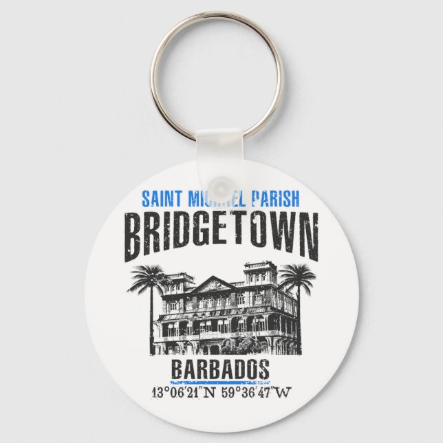 Bridgetown Schlüsselanhänger (Vorderseite)