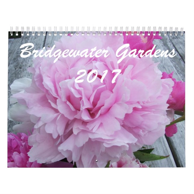 Bridgewater arbeitet 2017 im Garten Kalender (Titelbild)