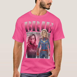 Brie Larson Vintag Style T-Shirt