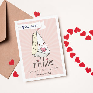 Brie Mine Niedliche Valentinstag-Karte Einladung