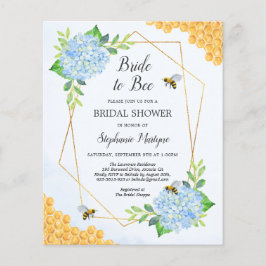 Brie to Bee Blue Hydrangea Brautparty laden