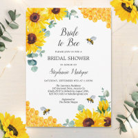 Brie to bee Honeycomb Sonnenblumen Brautparty