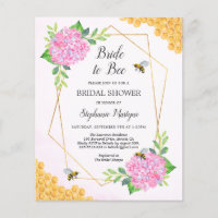 Brie to Bee Pink Hydrangea Brautparty laden