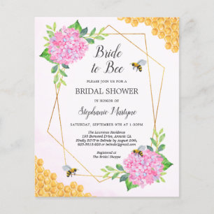 Brie to Bee Pink Hydrangea Brautparty laden