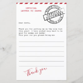 Brief an den Weihnachtsmann - Kinderpaket