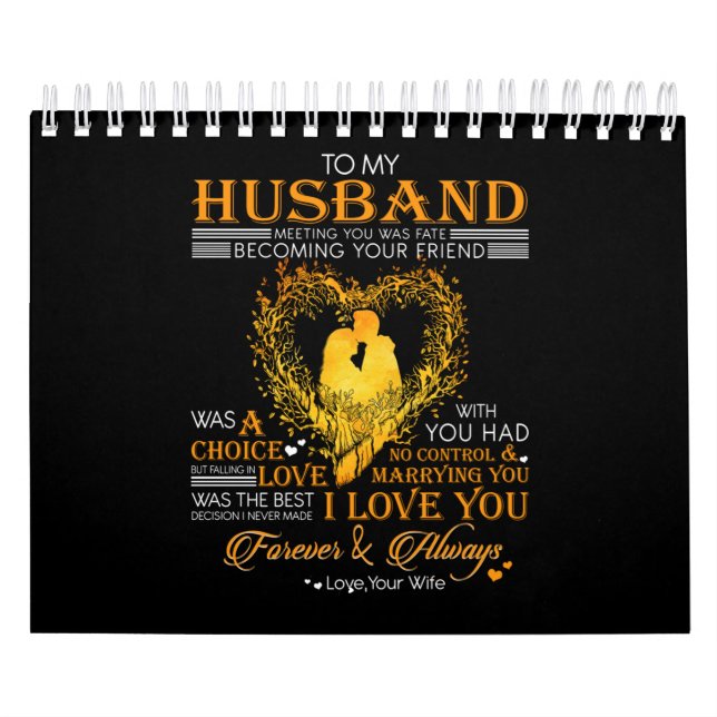 Brief an mein Ehemann, Liebe Husband Geschenk Kalender (Titelbild)