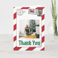 Brief des Weihnachtsmanns PostmarkFoto des Nordpol