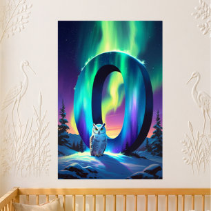 Brief O Northern Lights Nursery   Aurora Borealis Poster