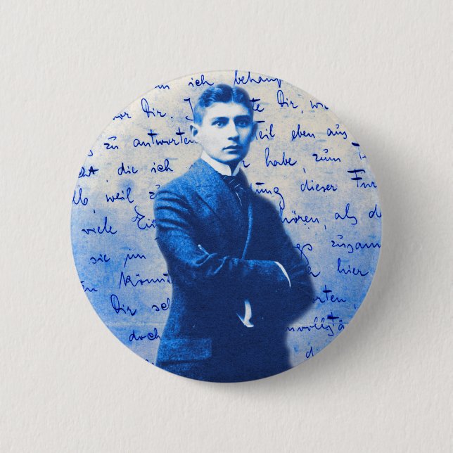 Brief von Kafka Button (Vorderseite)