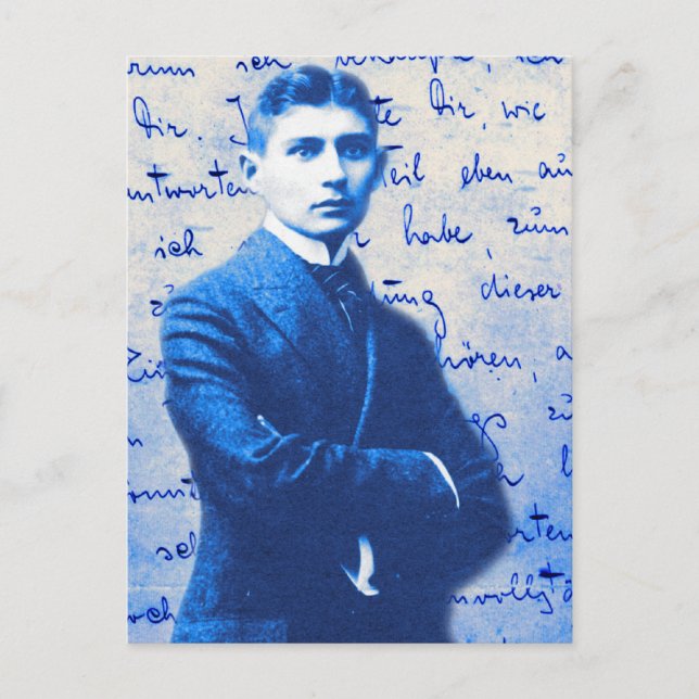 Brief von Kafka Postkarte (Vorderseite)
