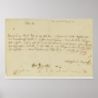 Brief von Mozart an einen Freimaurer, Januar 1786