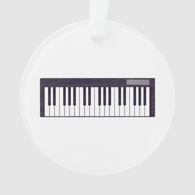 Briefbeschwerer-elektronische Musik-Tastatur Ornament (Vorderseite)