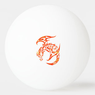 Briefbeschwerer-Stammes- Art-Drache Tischtennisball