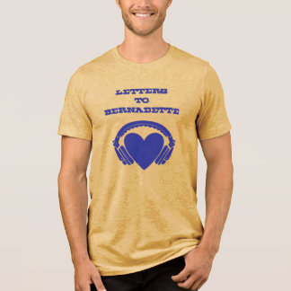 Briefe an Bernadette Gelb & Blau Tri-Blend Shirt