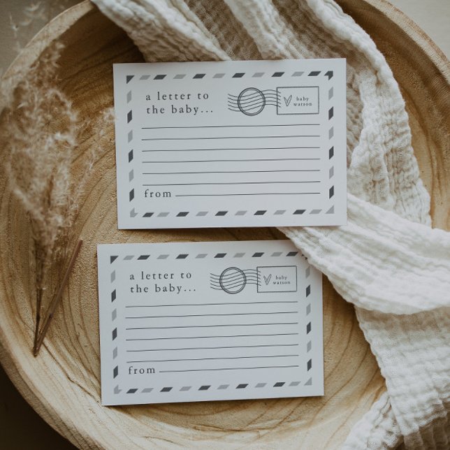Briefe an das Baby Hinweiskarte (Von Creator hochgeladen)