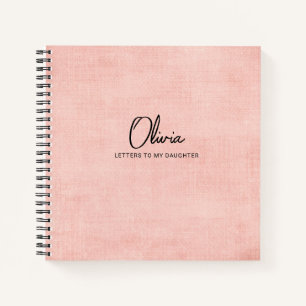 Briefe an Daughter Keepake-Memory-Buch Notizbuch