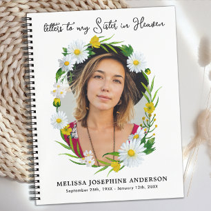 Briefe an den himmlischen, gewohnten Foto-Blumenku Notizbuch