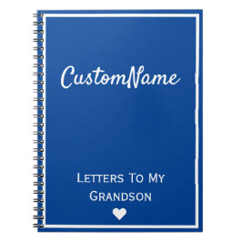 Briefe an mein Enkeljournal Notizblock