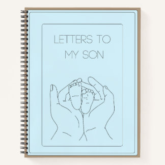 Briefe an mein Son Journal- Baby Book Notizbuch