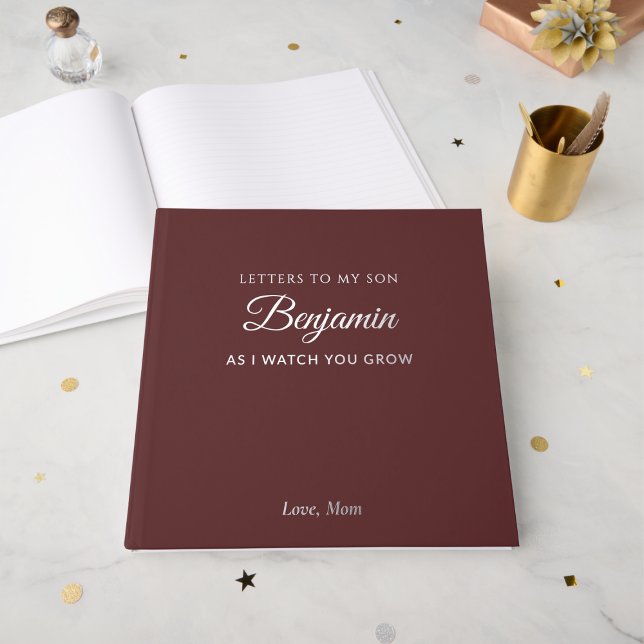 Briefe an mein Son Personalisiert Keepake Journal Gästebuch (Von Creator hochgeladen)