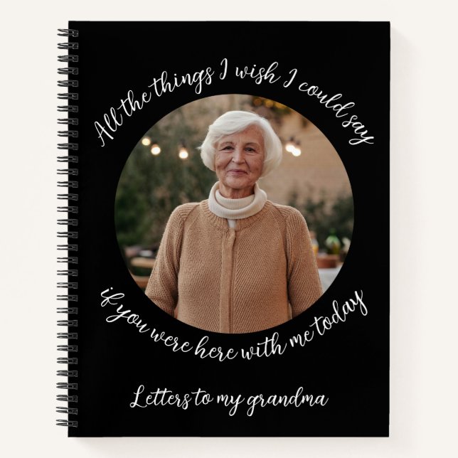 Briefe an meine Oma: Erinnerungszeitschrift Notizbuch (Vorderseite)