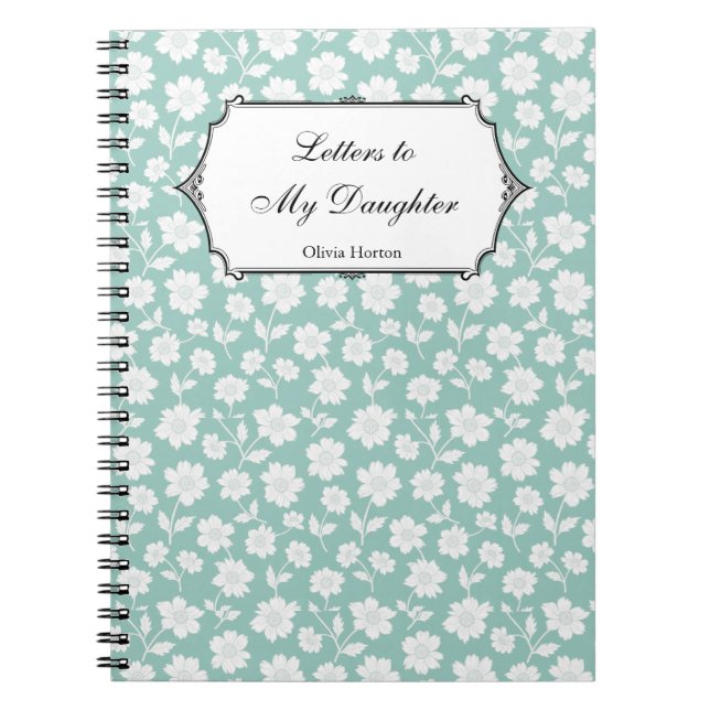 Briefe an meine Tochter Journal Einzigartige Babyd Notizblock (Vorderseite)