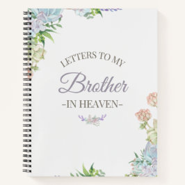 Briefe an meinen Bruder im HimmelsNotebook Notizbuch