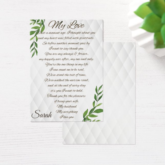 Briefe an meinen Ehemann (Schreibtisch)