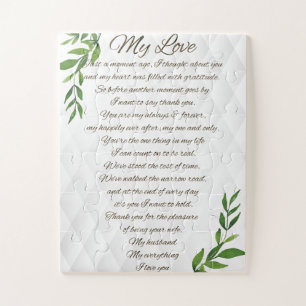 Briefe an meinen Ehemann Puzzle