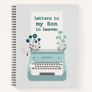 Briefe an meinen Sohn im Himmel Traummer-Notebook Notizbuch