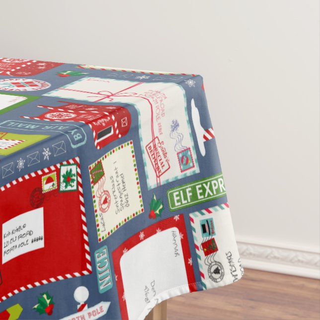 Briefe an Weihnachten Tischdecke (Beispiel)