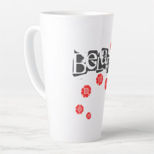 Briefe Folk Muster Weißrussland Б е л а р с у ь Ta Milchtasse