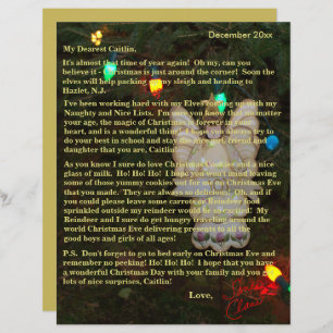 Briefe von Santa Angel beleuchten ältere Kinder