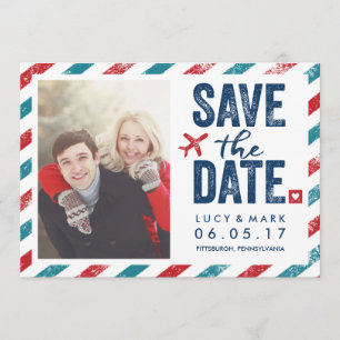 Briefheirat zum Zielort Save The Date