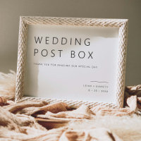Briefkasten-Dekor für die Hochzeitkarte L100