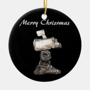 BRIEFKASTEN-KOLLEKTOR-VERZIERUNG KERAMIK ORNAMENT