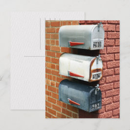 BRIEFKASTEN POSTKASTEN POSTCROSSING POSTKARTE