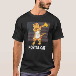 Briefkasten Postkatze Postbote Postbotin T-Shirt