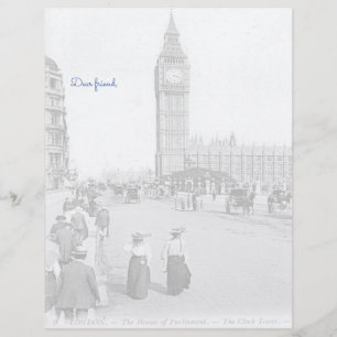 Briefkopf altes london