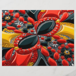 Briefkopf mit deutschem Farbdesign