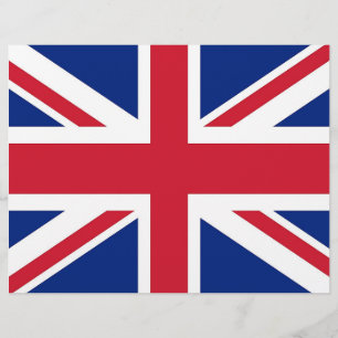 Briefkopf mit Flagge des Vereinigten Königreichs