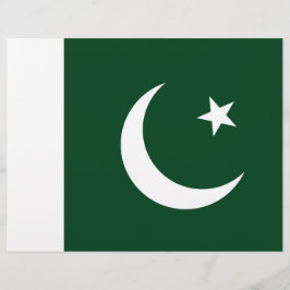 Briefkopf mit Flagge Pakistans