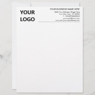 Briefkopf mit Name Logo Adresse Website E-Mail
